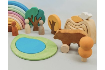Avdar Bear on Wheels